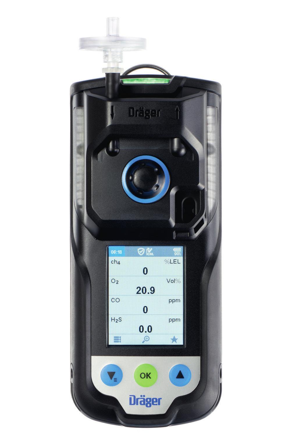 Dräger X-am 3500 Monikaasumittari Dräger X-am 3500 on suunniteltu erityisesti säiliömittaukseen.