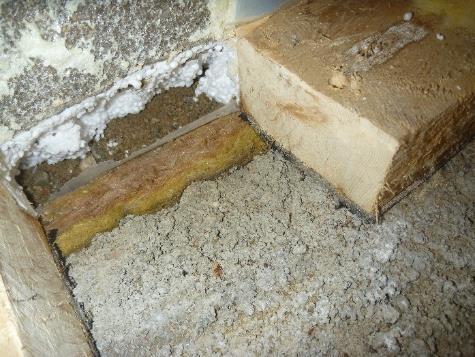 Materiaalinäyte M5 otettiin alaohjaupuun