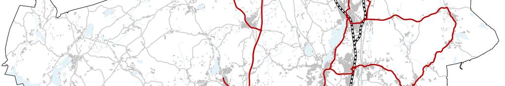 Uudet verkostomaiset yhteydet kestävän kasvun mahdollistajina Bussien runkoyhteydet koko seudulle Varmistetaan toimivat bussien runkoyhteydet (runkolinjat ja seudulliset yhteydet) keskeisille