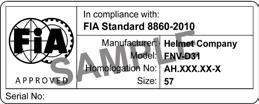KYPÄRÄNORMIT Kypäränormit FIA Lista N 25 KYPÄRÄNORMIT FIA TEKNINEN LISTA N 25 STANDARDI FIA 8860-2010 Fédération International de l