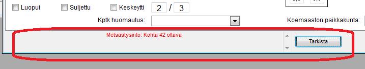 22 Koetuloksen kirjaaminen Koetulos koiralle kirjataan muokkaamalla koirakohtaisia tietoja.