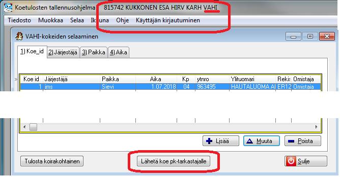 ei ole mahdollista,