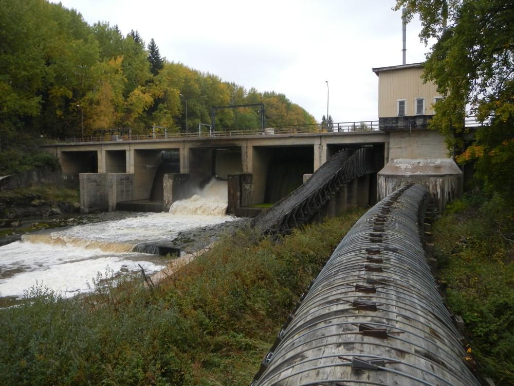 EI rgiane ty e O t EK erki m Paimionjoki, Askalan voimalaitoksen pato