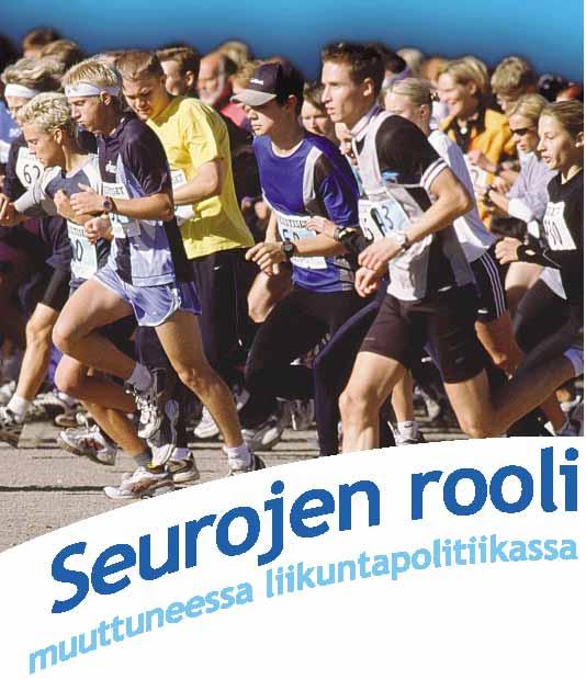 Suomen Mikrotyöt Oy 050 553 8502 info@pronetti.com Seurojen rooli muuttuneessa liikuntapolitiikassa -seminaari lauantaina 8.3.2003 Messukeskus / Helsinki Seminaari kokoaa urheiluseurojen, lajiliittojen, kuntien ja yritysten liikuntajohdon yhteiseen ajatustenvaihto- ja asiantuntijafoorumiin.