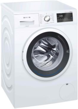 Kodinkoneet Pyykinpesukoneet Siemens q Pyykinpesukone WM14N18SDN Täyttömäärä 8 kg Suurin linkousnopeus 1400 kierr/min Äänitaso: pesu 55 db ja linkous 76 db Hiiliharjaton moottori Ajastin 24 h