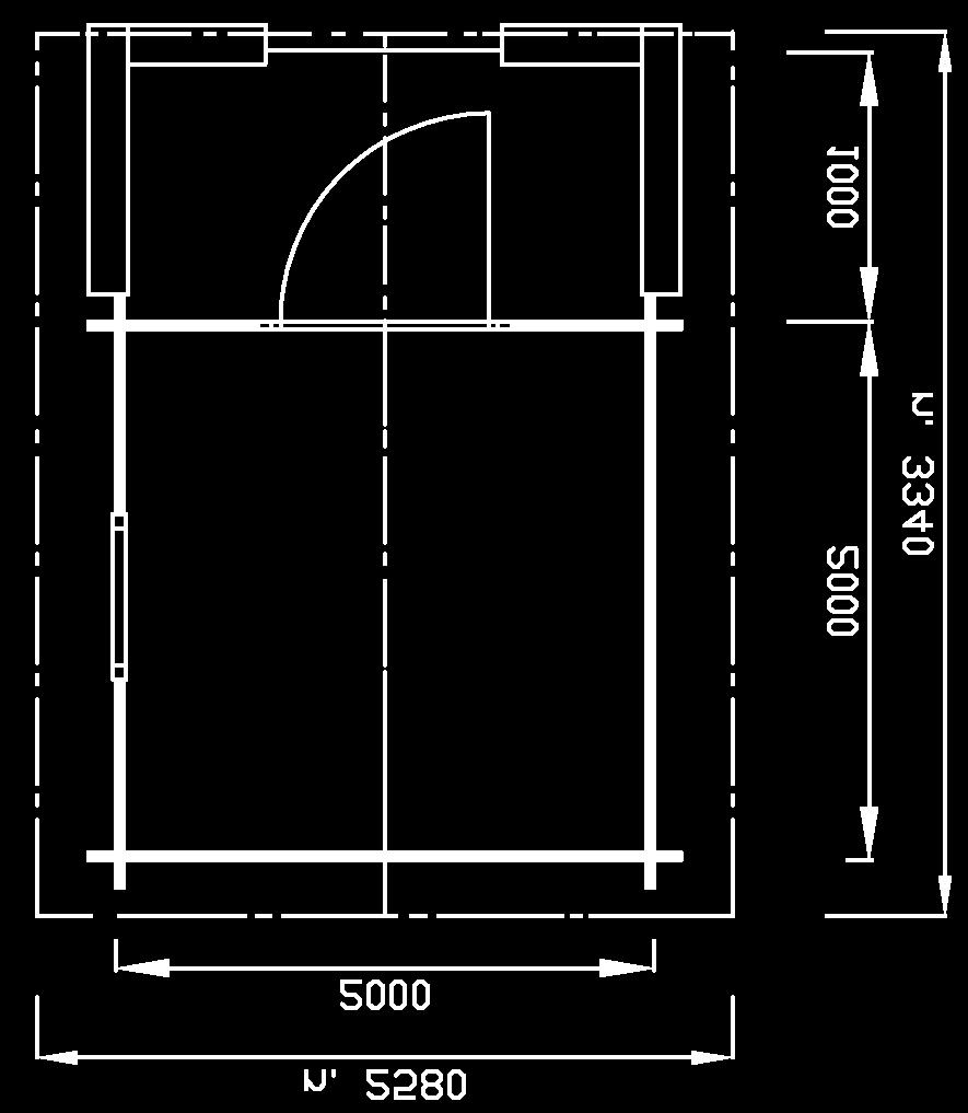 x 2000 mm terassi 2000 mm x 1000 mm /