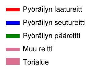 osoitetaan keskuksen kaavassa, eteläosa suunnitellaan Finnoonsataman yhteydessä Jalankulku- ja pyörätiet katujen varsilla sekä erillään ajoneuvoliikenteestä