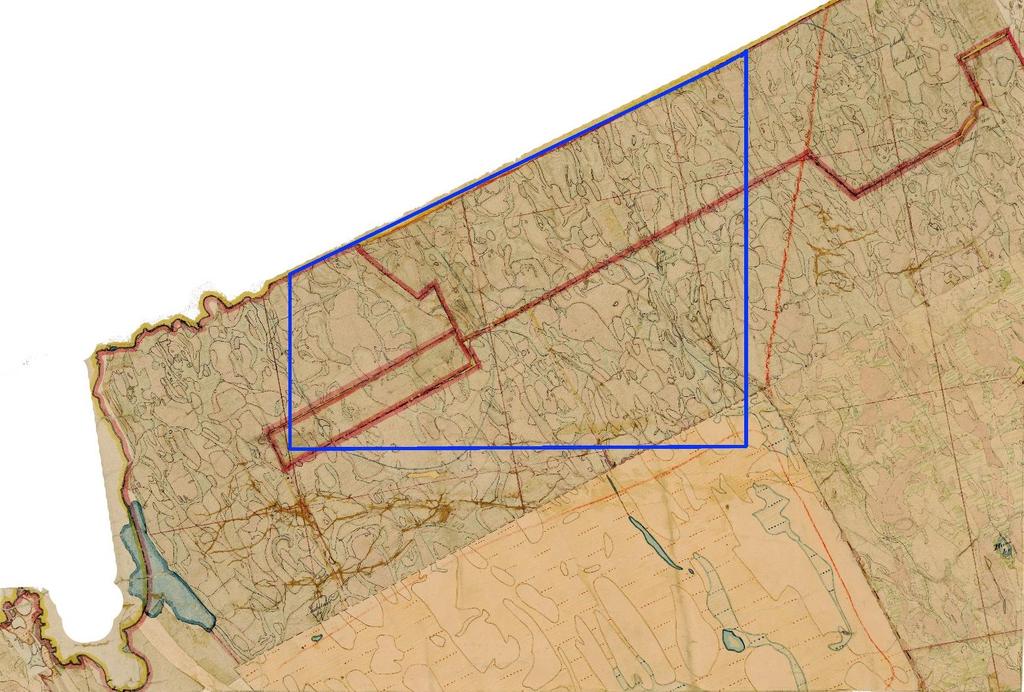 Juuka Tynnyrivaara, tuulipuiston osayleiskaava-alueen arkeologinen inventointi 2014 4 Kuva 1.