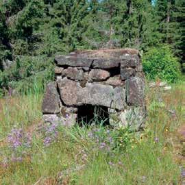 Tulisijan perusteella voidaan selvittää jo kadonneen rakennuksen käyttötarkoitusta.