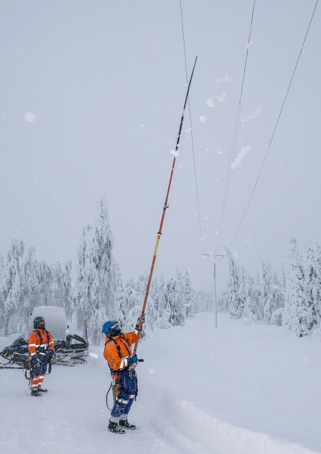 SÄHKÖVERKKOUUTISET kevät 2018 Loiste Sähköverkko Oy Tykkylumi ja Kainuun luonto näytti voimansa Keskeytyksistä