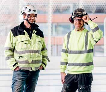 Rakennusalan paras kokemus Rakentamista suotuisissa olosuhteissa 10 HENKILÖ: ALEKSI RANDELL Tuottavuus paranee vain tekemällä asioita entistä älykkäämmin ja paremmin.