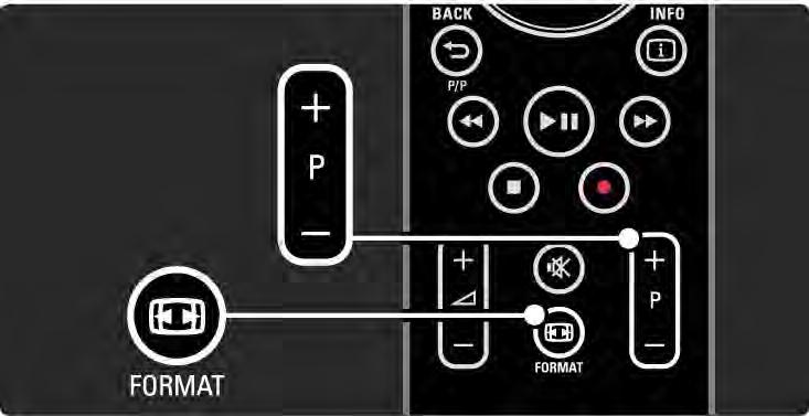 2.7.4 Net-TV:n selaaminen 5/6 Avoimien internet-sivujen vierittäminen Voit vierittää sivuja P -- ja +-painikkeella.