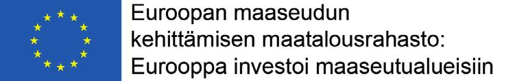 MAASEUDUN RAHOITUSTILASTOT 2017 POHJANMAAN MAAKUNTA Pohjanmaan elinkeino-, liikenne- ja ympäristökeskus 16.02.