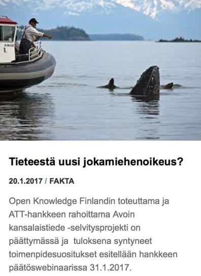 Mikä on uutta? termi itse!