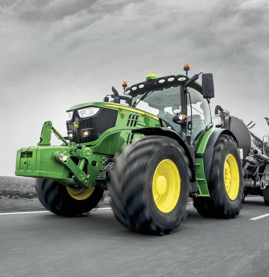 JOHN DEERE 6R-SARJA KOKEMUS TUO VARMUUTTA John Deere 6R traktorit - nyt 3 vuoden / 3000 tunnin takuulla!* www.hankkĳa.