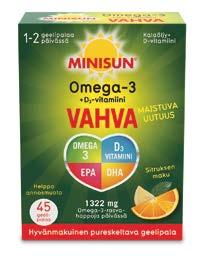 TASARAHA MINISUN D-VITAMIINI 20 mikrog. 200 tabl. Minisun D-vitamiinit on helppo tapa varmistaa riittävä D-vitamiinin saanti ympäri vuoden.