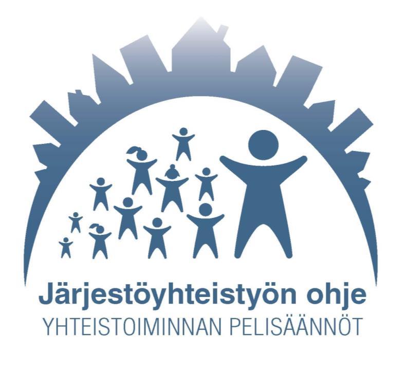 HYVÄT KÄYTÄNNÖT: JÄRJESTÖYHTEISTYÖN OHJE Järjestöyhteistyön ohje toimii kuntien ja järjestöjen yhteistoiminnan työkaluna ja tuo kootusti esille kuntien ja järjestöjen välisen yhteistoiminnan