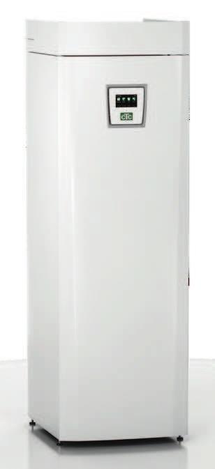 Käyttöönotto Energyl ex - EcoSol CTC EcoHeat ja CTC EcoZenith i250 H/L sisältävät 223 l vettä sekä kerroslevyn ja aurinkoliitännän.
