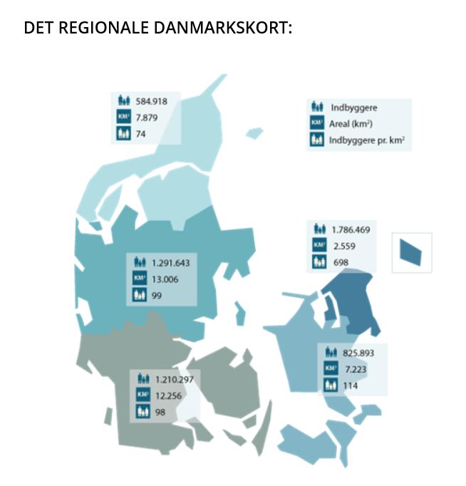 Kunta- ja aluevaalit Tanskassa - Kommun- och regionval i Danmark 5 aluetta (regioner) vuodesta 2007 alkaen Vuoteen 2007 asti