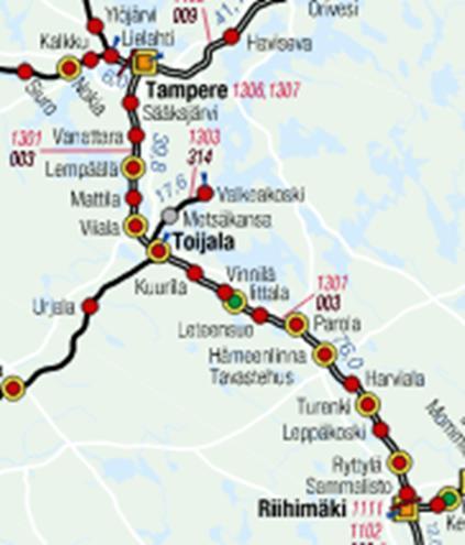 Riihimäki-Tampere -tarveselvitys Kokonaisvaltainen selvitys rataosan kehittämistarpeista ja kehittämisen kustannuksista on puuttunut. Tarveselvitys on valmistumassa alkuvuonna 2018.