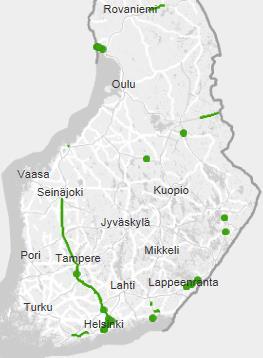 Korjausvelkaohjelma, ratakohteet Yht. 33 kohdetta, 223 milj.