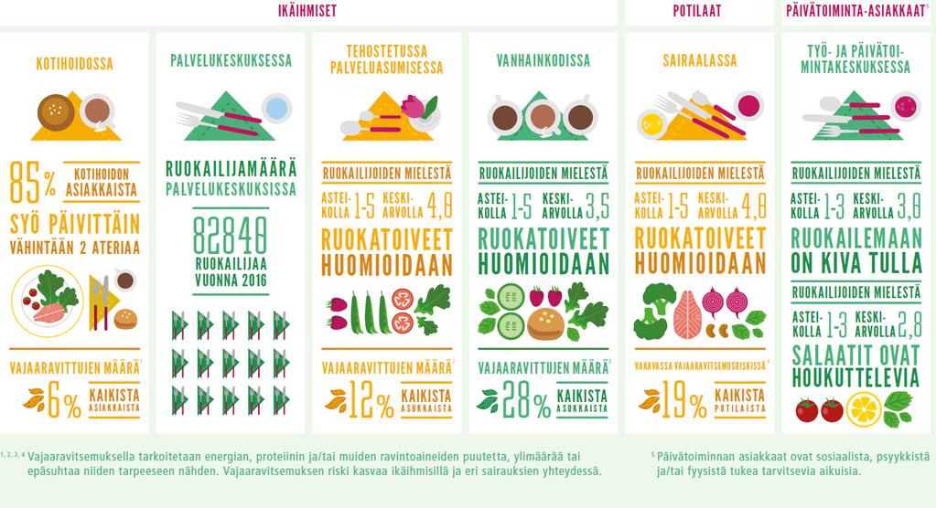 Ravitsemuksen hyvinvointimatriisi 2016, Tampere Kuvassa