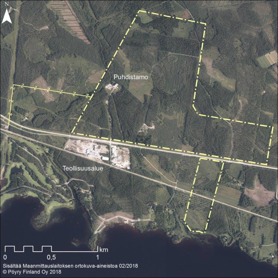 jätevesien purkupaikkavaihtoehdot).