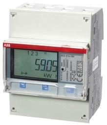 EQ-energiamittarit B-sarjan mittarit Ominaisuudet Yksi ja kolmevaiheiset mallit B21 yksivaiheinen suoramittaus 65 A, 2 moduulia B23 kolmivaiheinen suoramittaus 65 A, 4 moduulia B24 kolmevaiheinen