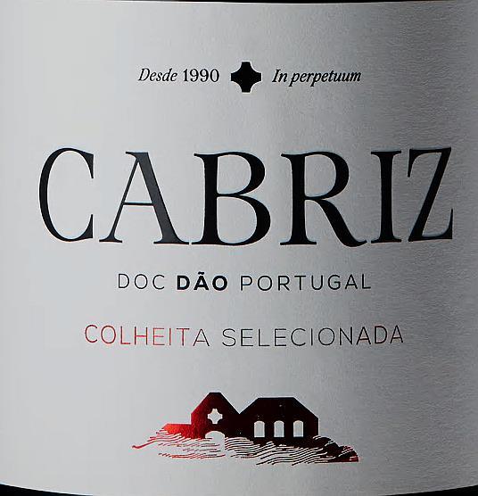 Cabriz Colheita Selecionada 2014 ALFROCHEIRO, TINTA RORIZ, TOURIGA NACIONAL DOC Dão Täyteläinen, tanniininen, boysenmarjahilloinen, karpaloinen, kevyen lakritsinen, mausteinen ALKOHOLI: 13,0 %