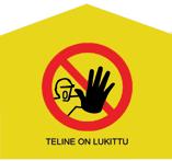 3. Huomautuksia HUOMIO Telineet saa asentaa, purkaa ja niihin tehdä muutoksia vain ammattitaitoisen pätevän henkilön valvonnan alaisena.