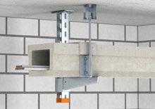 I90/E30 ja I90/E90 DIN4102-12 Katto- tai seinäasennus max 22,5kg/m Mukana tulevilla