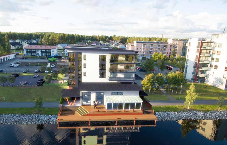 Tässä ueassa kohteessa sinun on mahdollista nauttia ylellisestä rantatontista ja vaikka ulahtaa uimaan omalta arvekkeelta, sillä osa huoneistoista ja arvekkeista sijaitsee veden äällä.