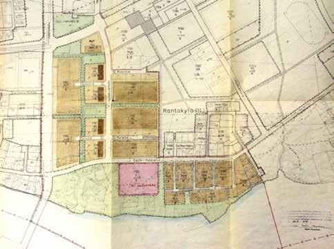 Vuoden 1974 asemakaava oli merkittävä viheralueiden suhteen. Kaavan myötä Rantakylään avattiin koillis-lounassuuntaisesti kulkeva viherväylä, jonka keskiosa nimettiin Vesikkopuistoksi.
