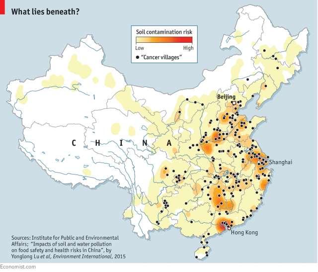 SOIL REMEDIATION MARKET IN CHINA In 2014 the government published a national soil survey which showed that 16.