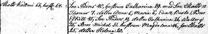 Heinjoen Kopralan kylän rippikirjan osa vuosilta 1822 1832.