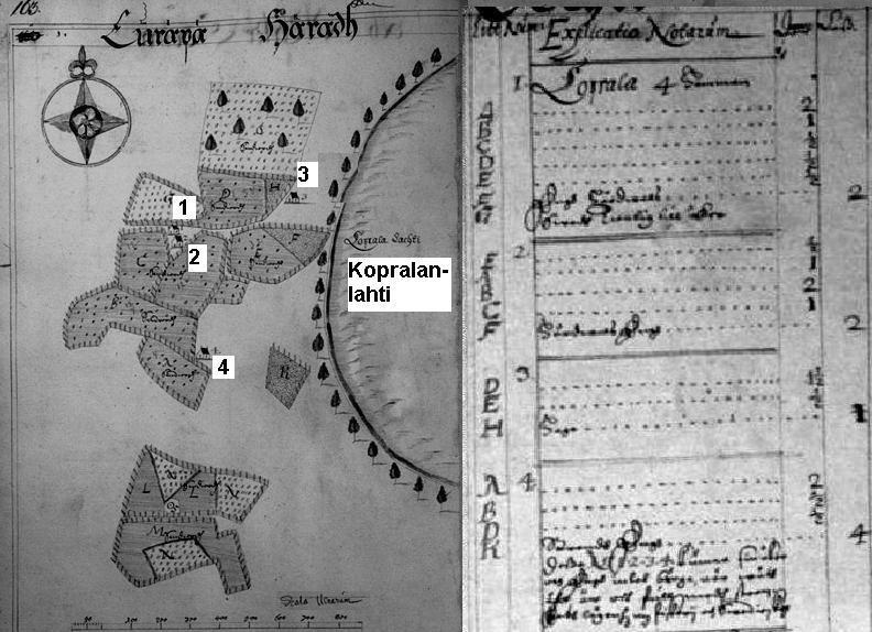Koprala, kylä Karjalassa Muolaan pitäjän Kopralan kylässä on ollut asiakirjojen mukaan asukkaita jo 1550-luvulla. Erik Aspegrenin piirtämässä kartassa vuodelta 1645 Kopralassa oli neljä taloa.