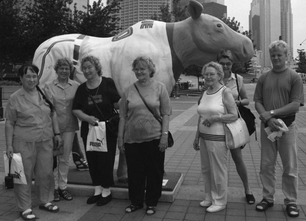 Torontossa 2000 Matti ja Pirkko Pentamo,