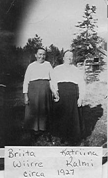 Myös Tahvo ja Kate lähtivät pois New Finlandista. He muuttivat vuonna 1912 nuorimpien lastensa kanssa Yhdysvaltojen puolelle Minnesotaan New York Millsiin, jossa oli iso suomalainen siirtokunta.