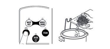 11 9. NOTE: Do not warm rice for more than 12 hours. It is recommended to consume the rice within a twelve-hour period. lf the warm mode is not desired, simply unplug the rice cooker from the wall.