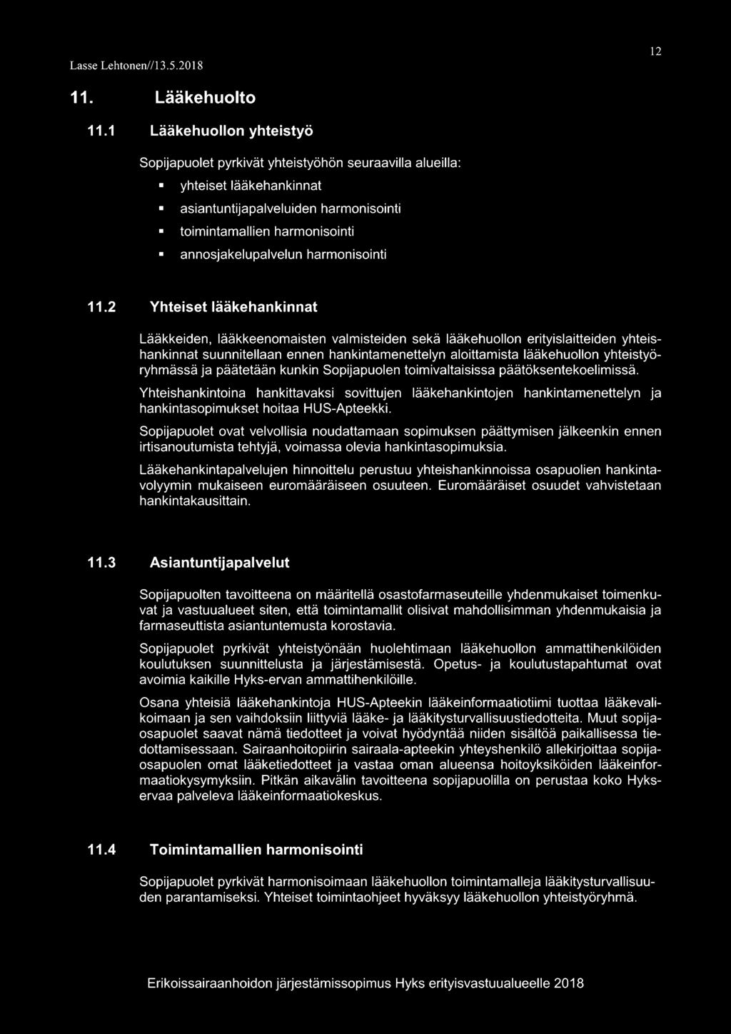 annosjakelupalvelun harmonisointi 11.