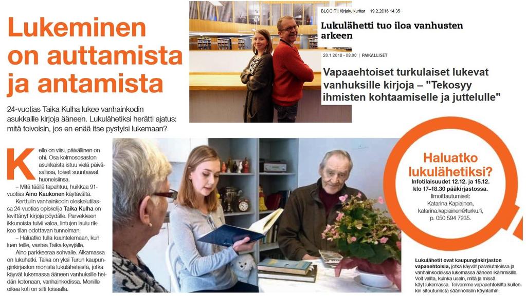 Tarinallisuus innostaa toimimaan!