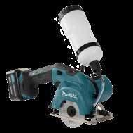 100 mm Liitin ½ kierre Syöttövesijohto 2,5 m Poran syvyys 20 mm Mitat 260 x 460 x 280 mm Paino 12,5 kg 1290 MAKITA CC301 LASISAHA Tuotekoodi: G60BO5300105