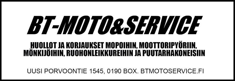 09 2392001 STORA BYVÄGEN 27 04130 SIBBO PenninKulma Kirpputori Lopptorg Eriksnäsintie 6,