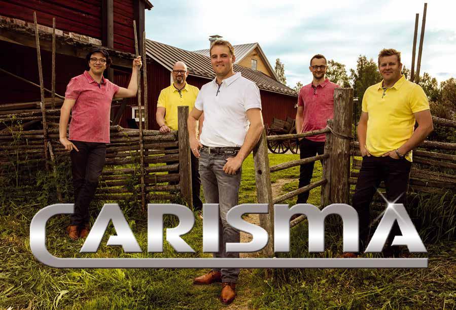 Dansafton Tanssiaiset Eveningdance Orkester: Carisma Fredag 6 juli kl 20-01 på Söderkulla gårds utescen Orkesteri: Carisma Perjantaina 6 heinäkuuta klo 20-01