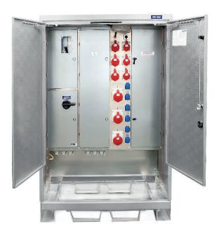 Vohek 125B 5000405 Pistorasiat: 3 x 63 A 2 x 32 A