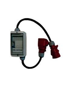IP44 5000202 Koteloitu kellokytkin 16 A / 230 V 5000303 2 x pistorasia 230 V + 1 m