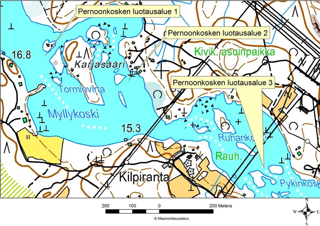 Huomionarvoista ja harvinaista lajistoa löytyi kaikilta kolmelta