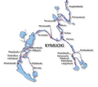 1 JOHDANTO 14.9.2017 Kymijoen koskikunnostukset tulivat ajankohtaiseksi erityisesti kansallisen kalatiestrategian ja Kymijoen Korkeakosken kalaporrashankkeen toteutumisen myötä.