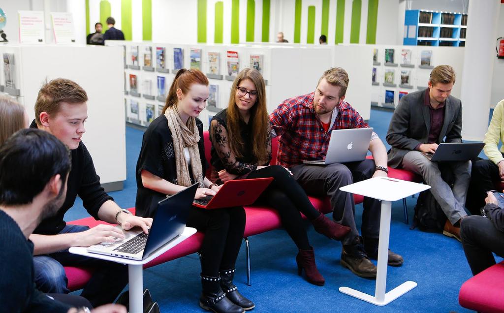 ja koulutuksen yhteys sekä kansainvälisyys Korkeatasoinen pedagogiikka Hyvinvointi ja oppimisen tuki Globaali digitaalinen kampus Laadukkaat