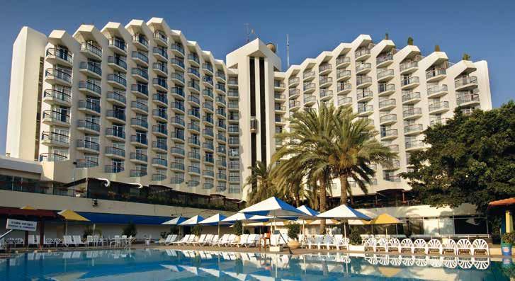 Tiberias RON BEACH Osoite: Gdud Barak Rd. Puhelin: +972 (0)4 6791350 Gennesaretin rannassa, 1 km keskustasta pohjoiseen sijaitseva hyvätasoinen hotelli, jossa kodikas ilmapiiri.